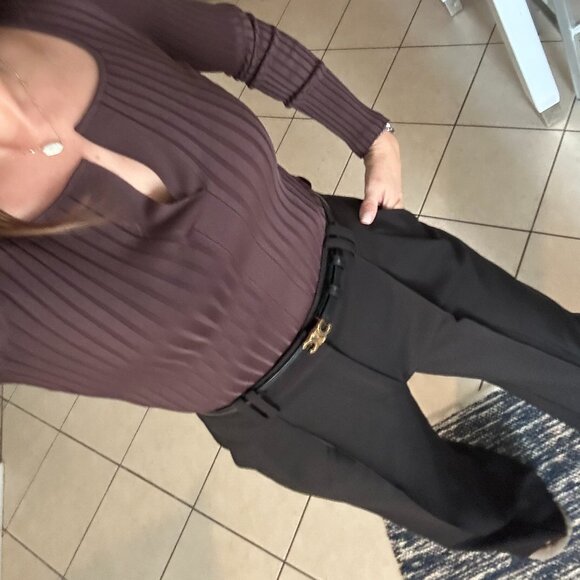 1. State Pants - Tailored Wide Leg Pleated Trousers - Size 0 - Like New!